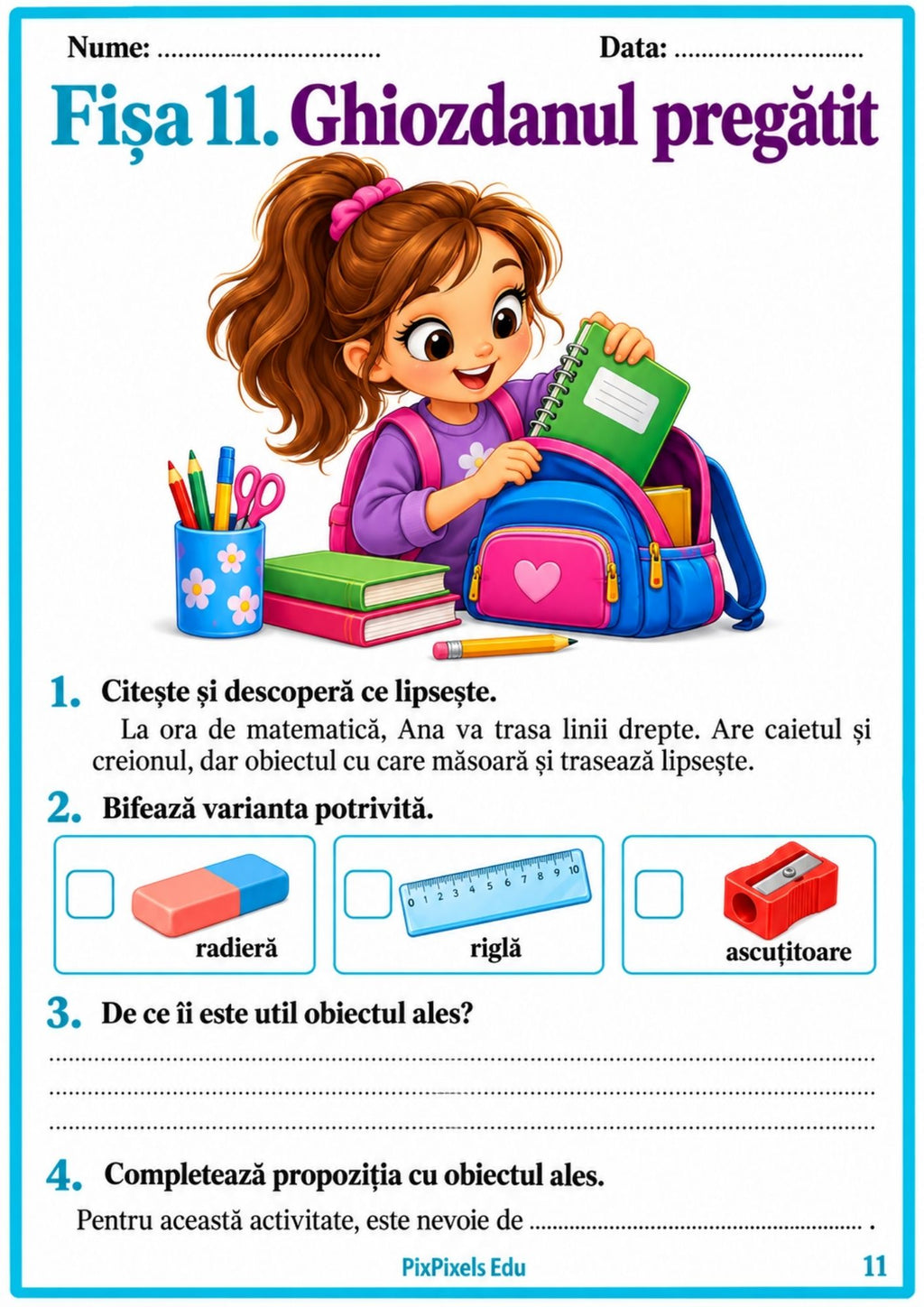 Ce se potrivește? Caiet PDF de vocabular și înțelegerea textului, 8–10 ani