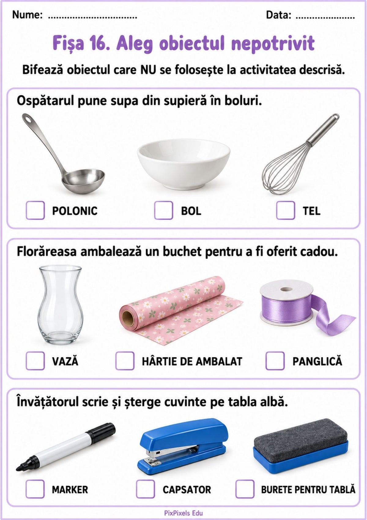CINE MĂ AJUTĂ? 50 de fișe ilustrate despre meserii și comunitate!