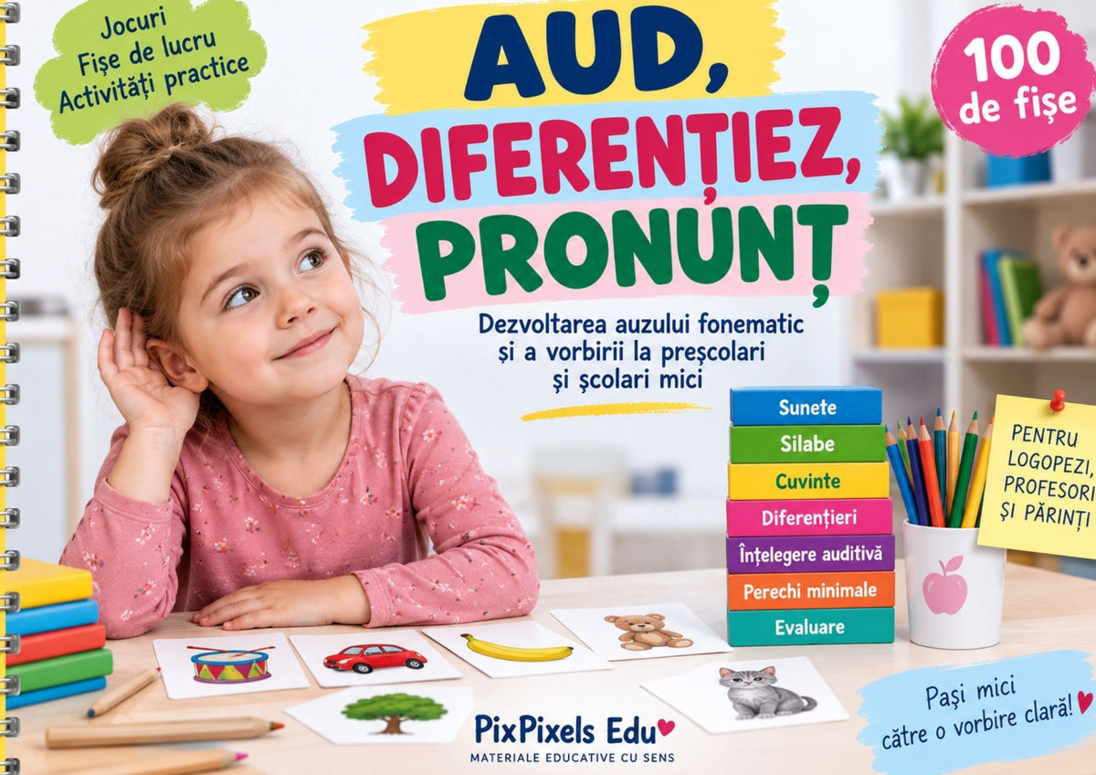 UNIVERSUL LIMBAJULUI – 11 caiete digitale pentru vocabular și exprimare