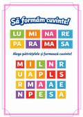 Să formăm cuvinte – Caiet de activități