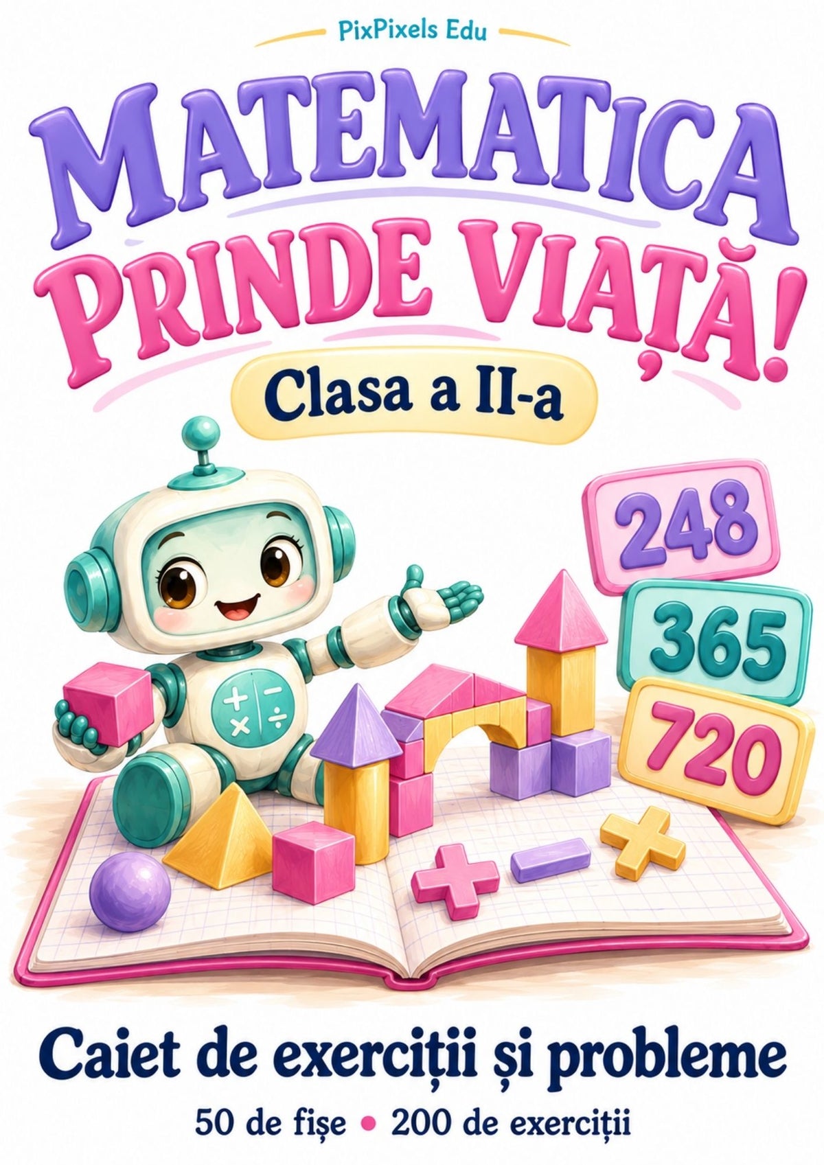 MATEMATICA PRINDE VIAȚĂ!  Caiet de exerciții și probleme • Clasa a II-a
