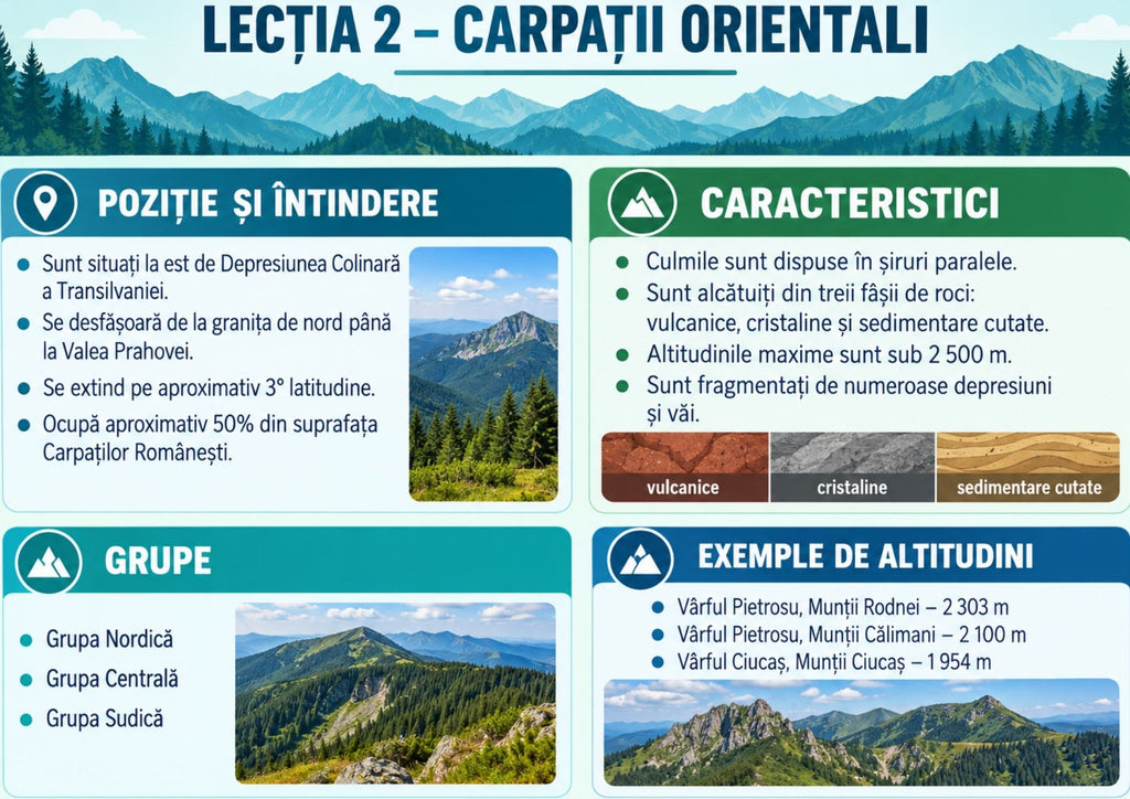 GEOGRAFIE – CLASA A VIII-A | Caiet de lucru