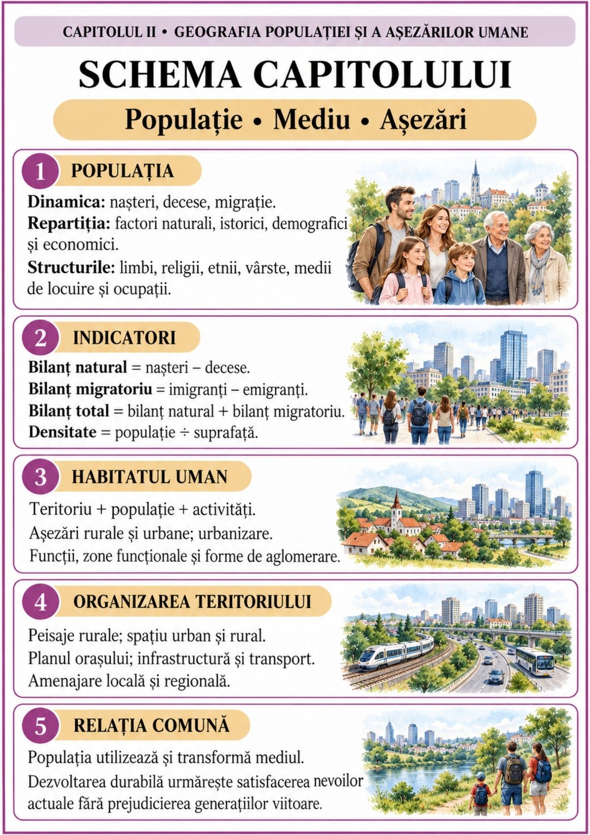 Geografie pentru clasa a X-a, organizată pas cu pas!