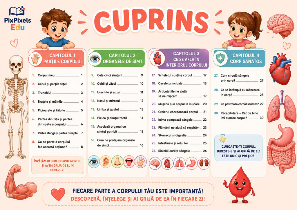 Descoperă corpul uman