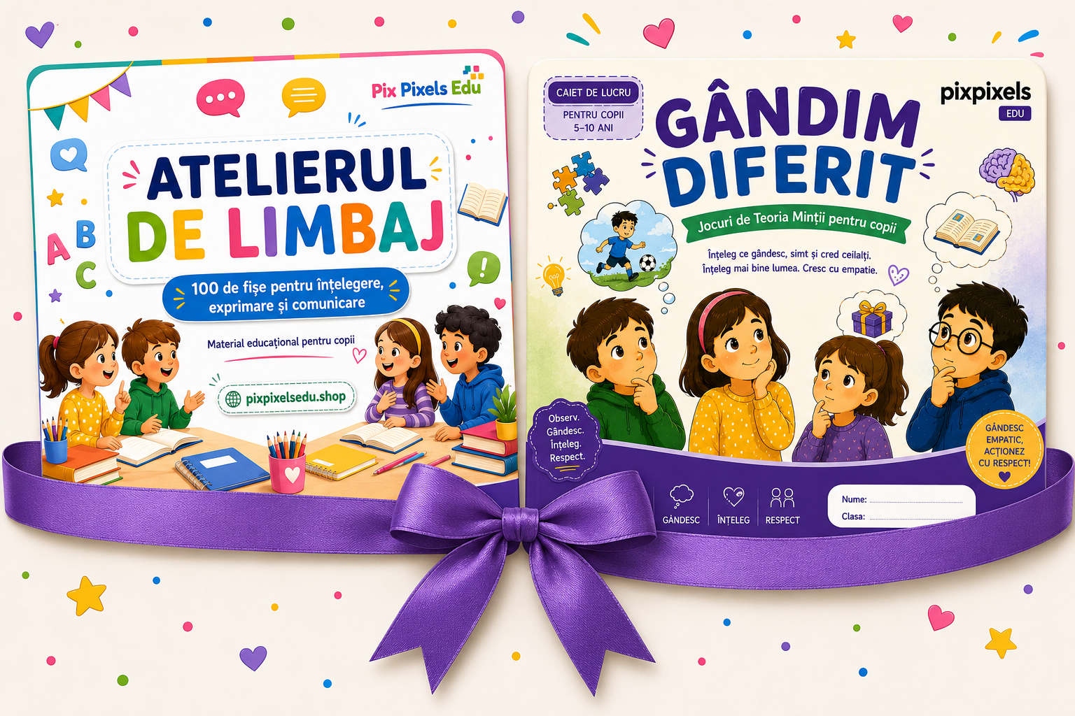 🧠 GÂNDIRE ȘI LIMBAJ — Pachet pentru dezvoltare cognitivă și comunicare