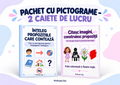 PACHET CU PICTOGRAME – 2 CAIETE DE LUCRU
