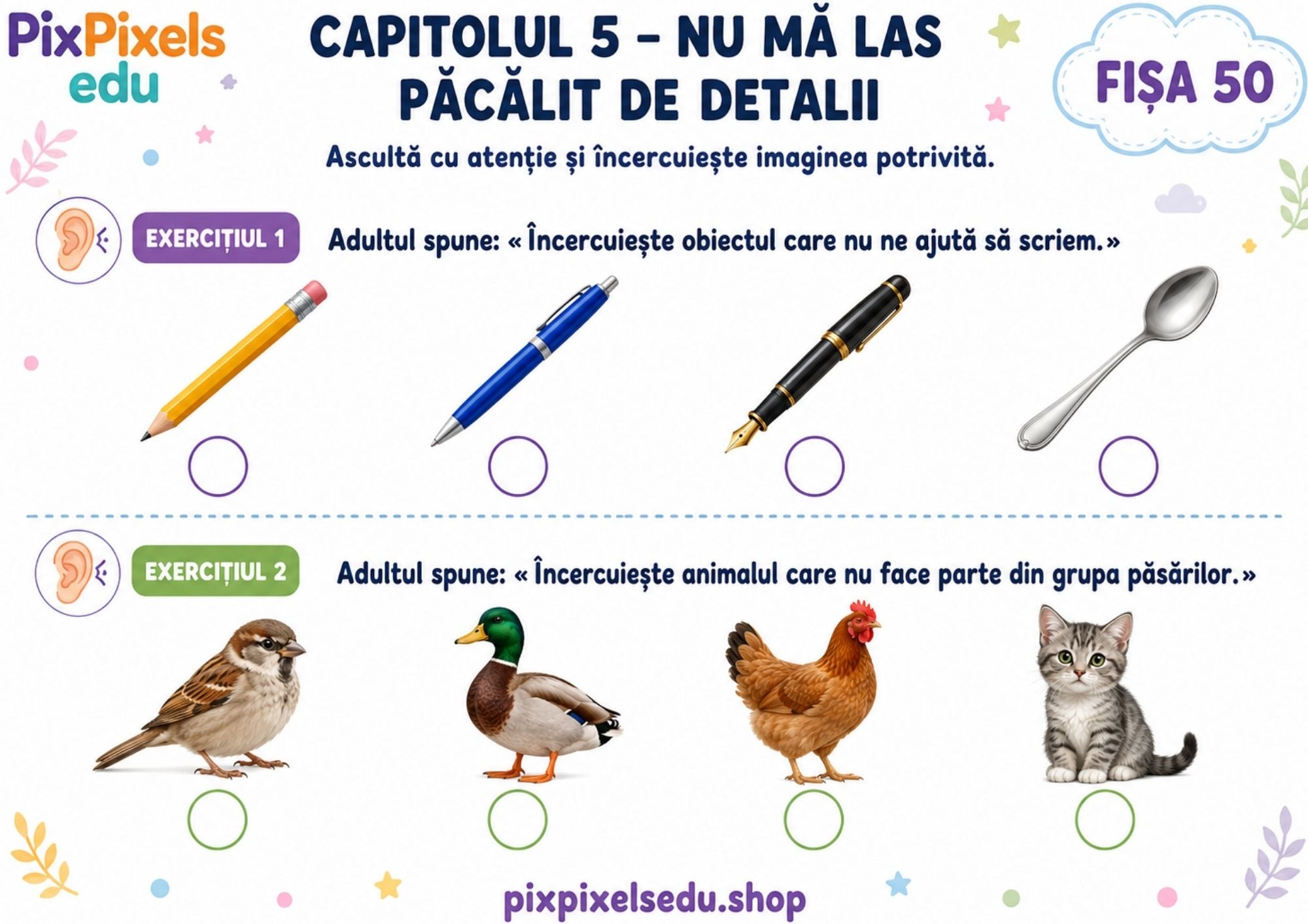 ÎNȚELEG CERINȚA ȘI RĂSPUND CORECT