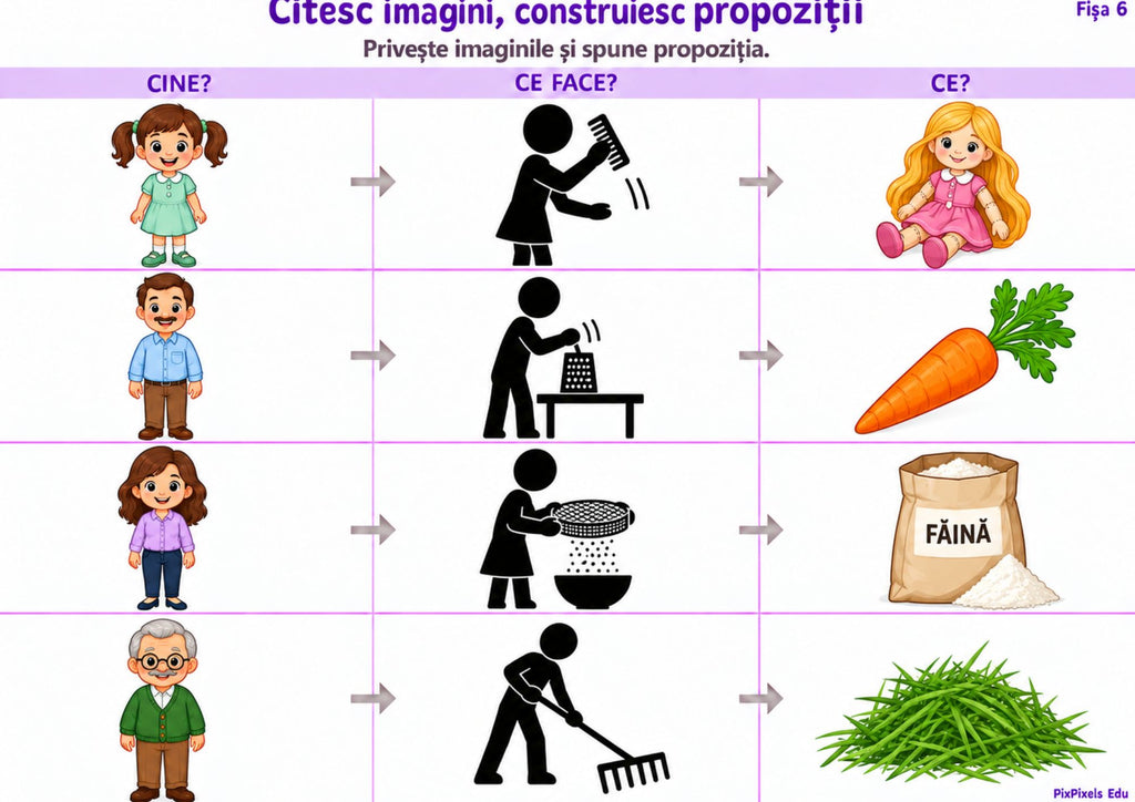 CITESC IMAGINI, CONSTRUIESC PROPOZIȚII