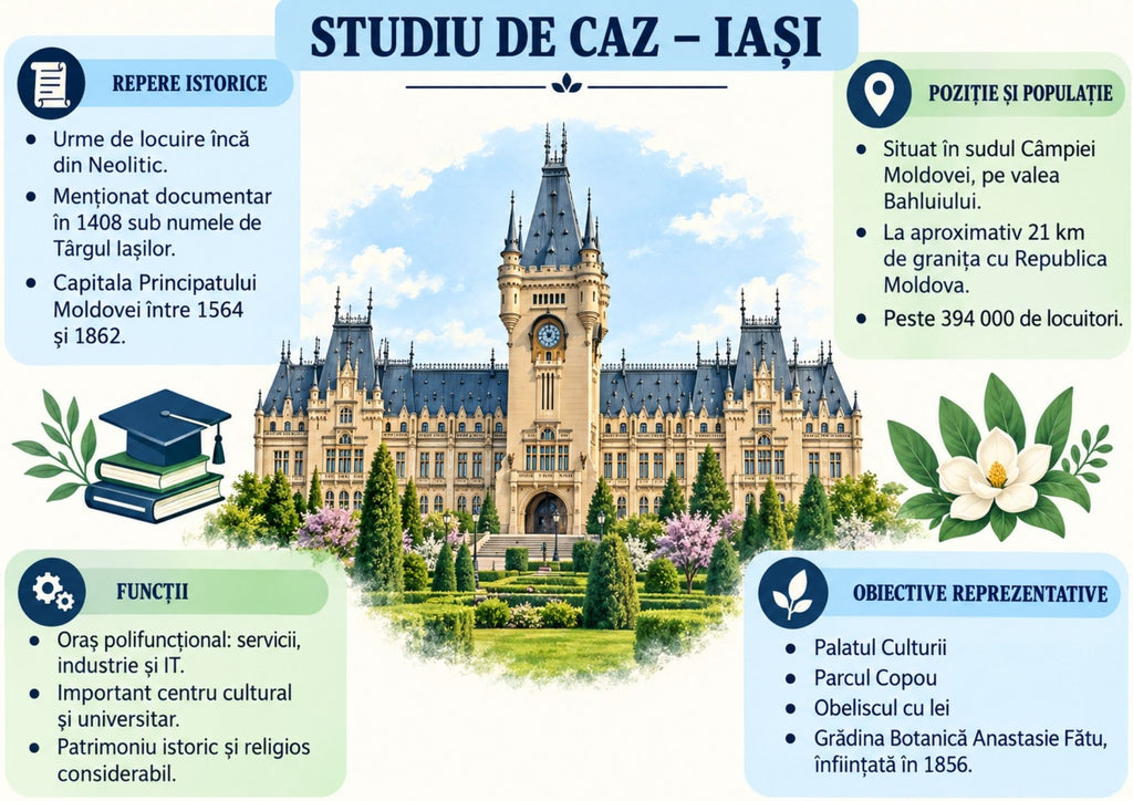 GEOGRAFIE – CLASA A VIII-A | Caiet de lucru
