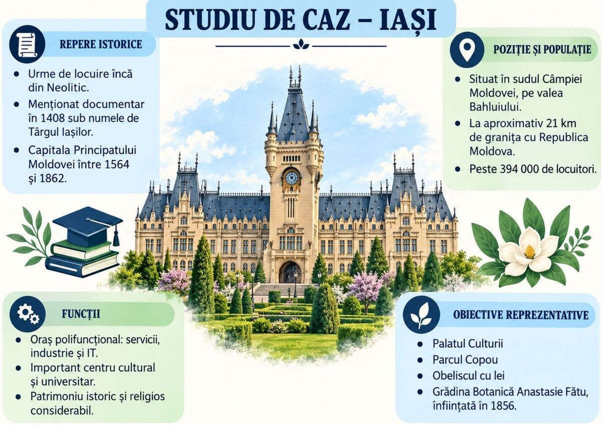GEOGRAFIE – CLASA A VIII-A | Caiet de lucru