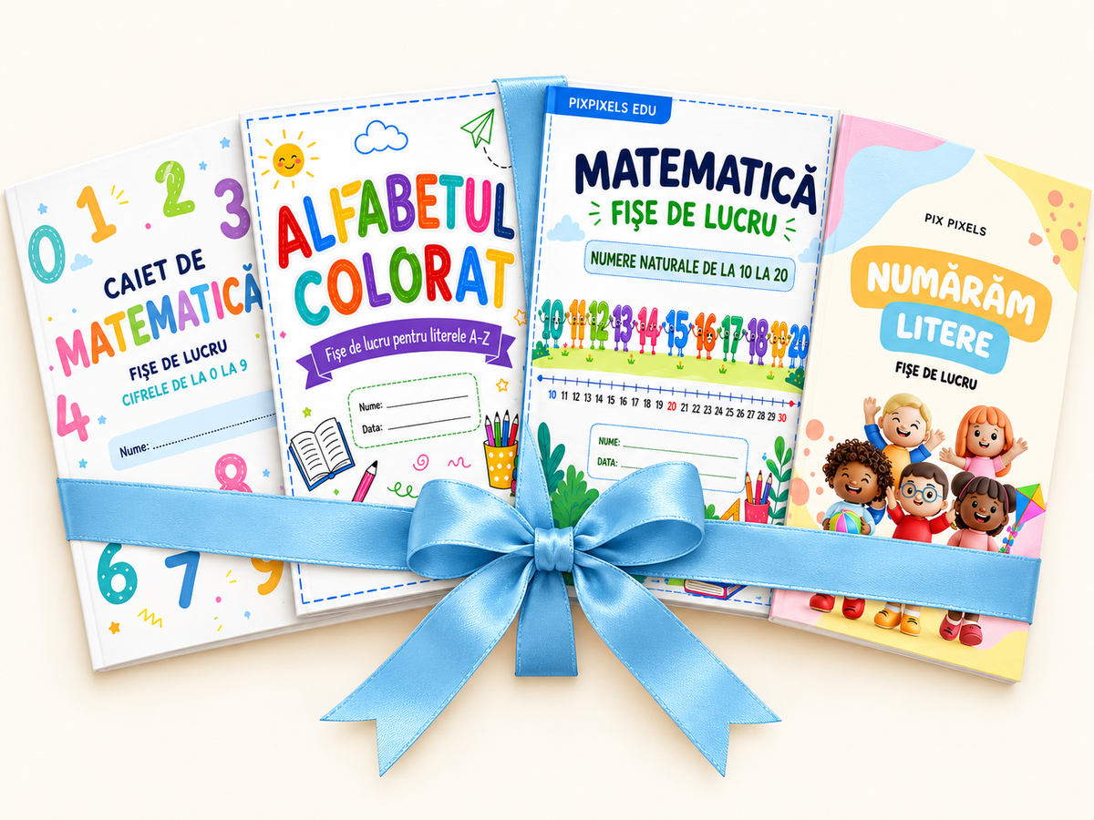 Pachet educativ Litere și Numere