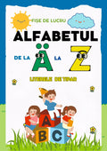 ALFABETUL DE LA A LA Z, LITERE DE TIPAR