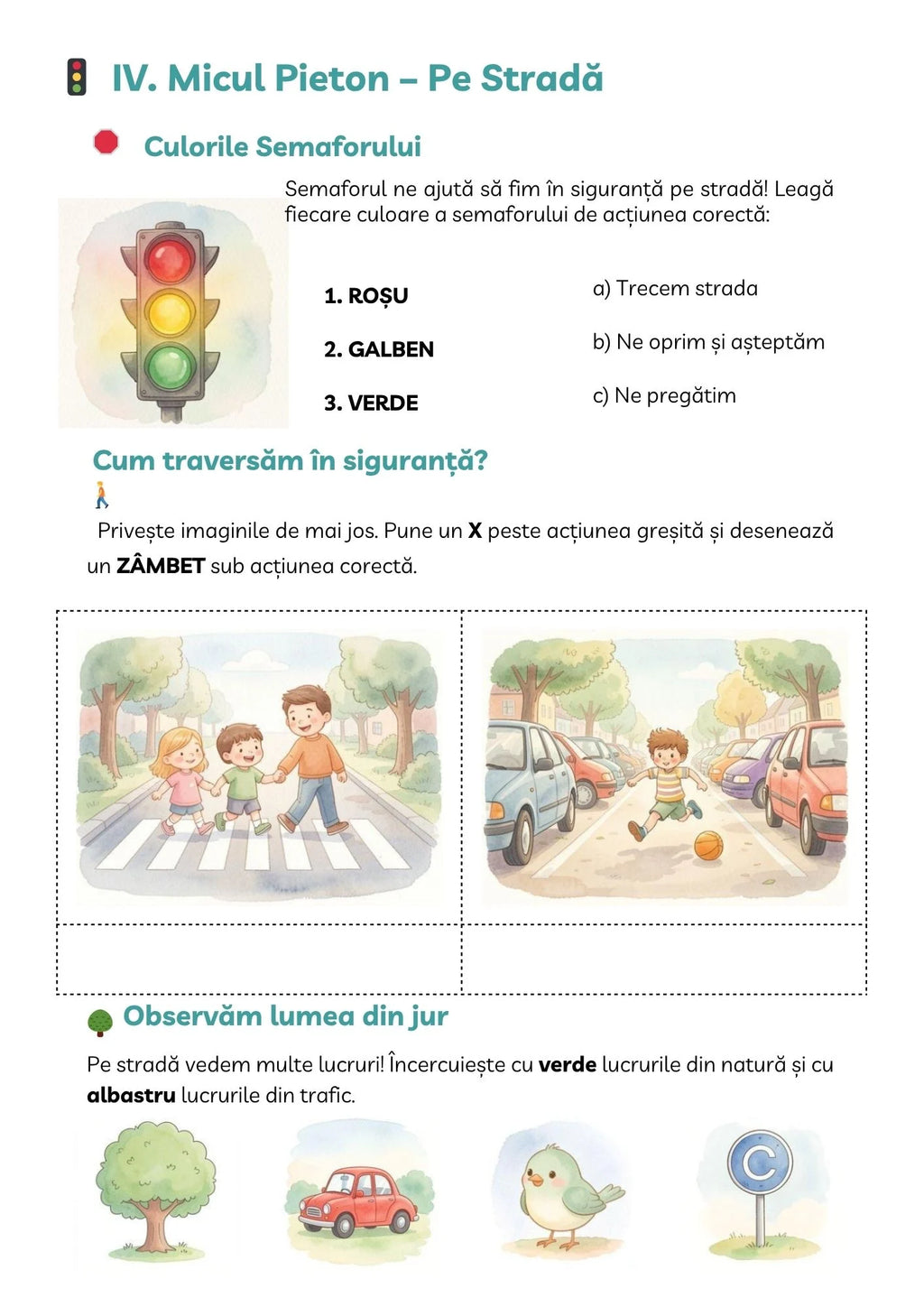 ÎNVĂȚ PRIN ACTIVITĂȚILE DE ZI CU ZI