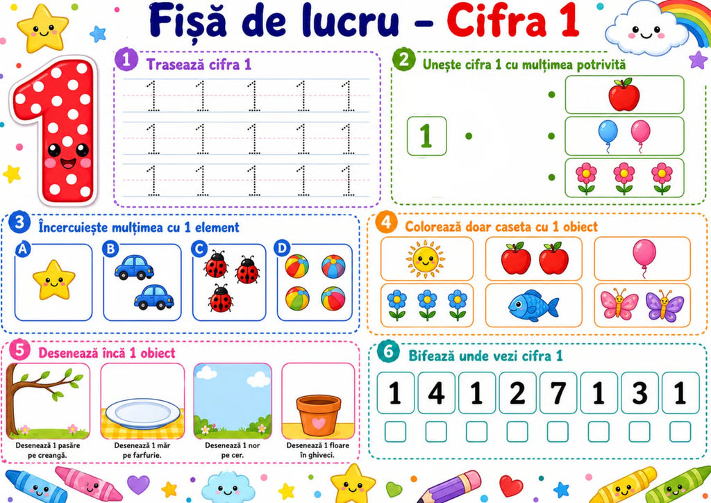CIFRELE DE LA 0 LA 9