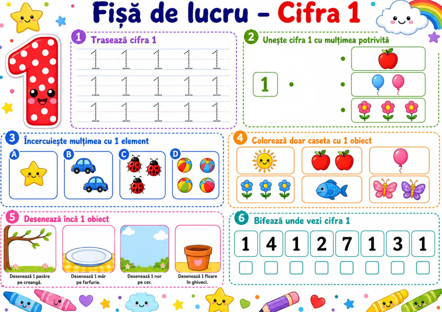 CIFRELE DE LA 0 LA 9