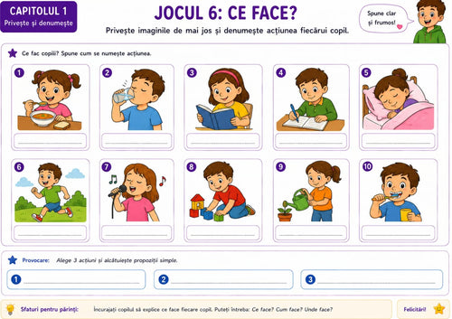 100 DE JOCURI PENTRU DEZVOLTAREA LIMBAJULUI