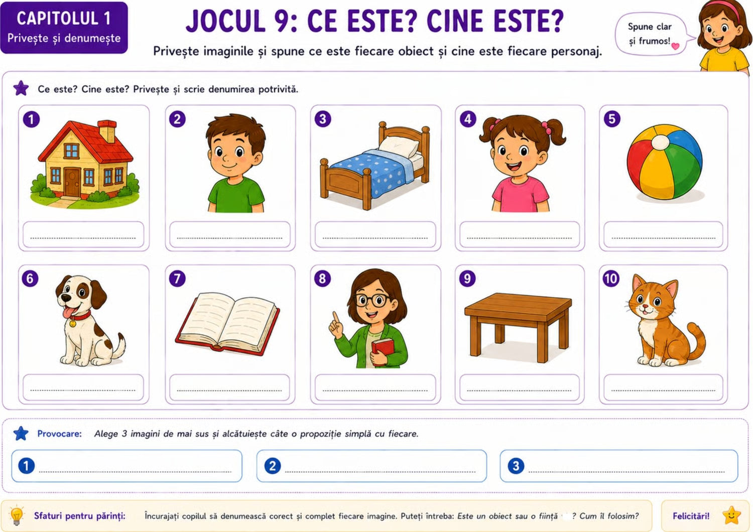 100 DE JOCURI PENTRU DEZVOLTAREA LIMBAJULUI