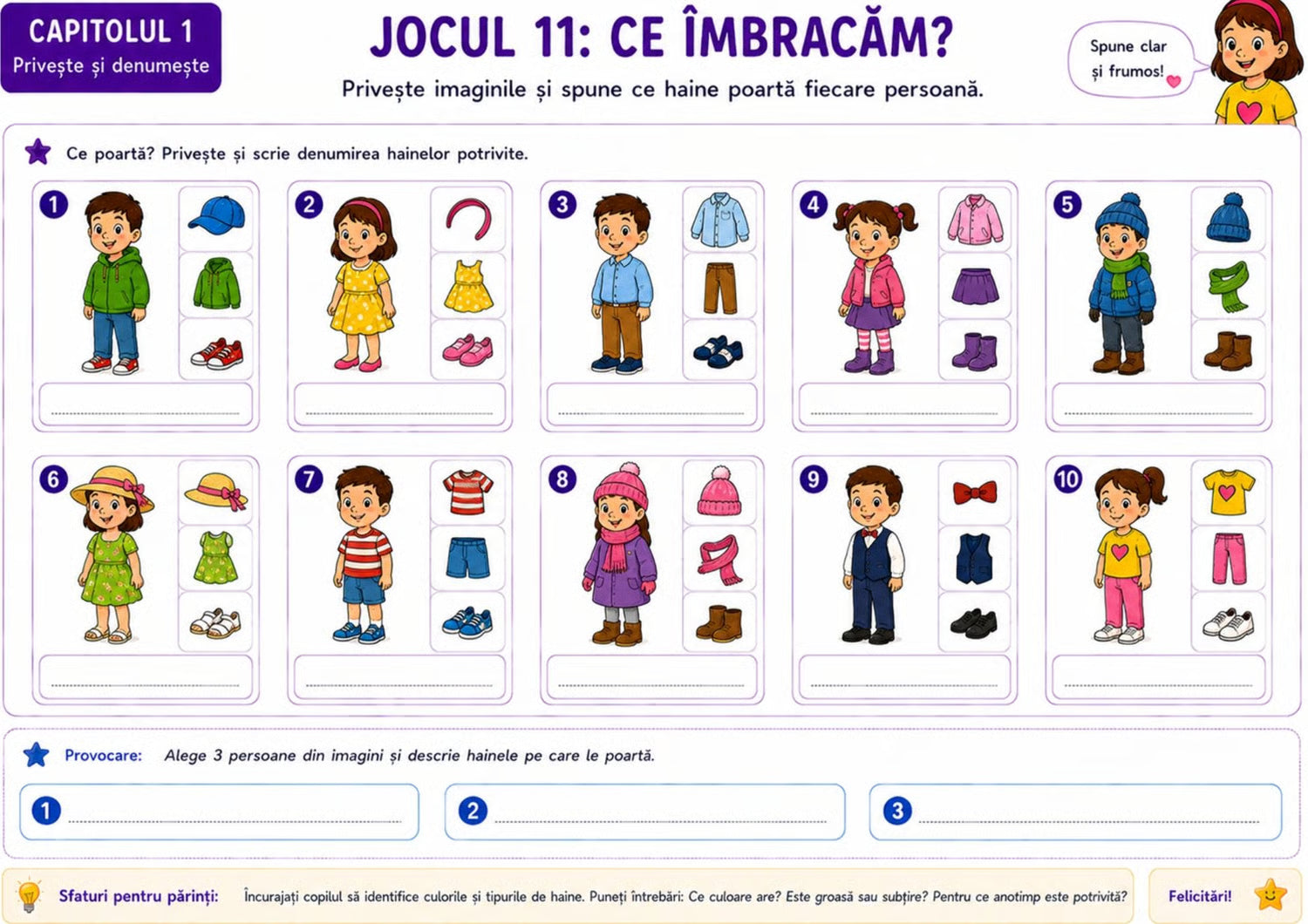 100 DE JOCURI PENTRU DEZVOLTAREA LIMBAJULUI