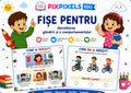 55 DE FIȘE PENTRU DEZVOLTAREA LIMBAJULUI, ATENȚIEI ȘI GÂNDIRII LOGICE