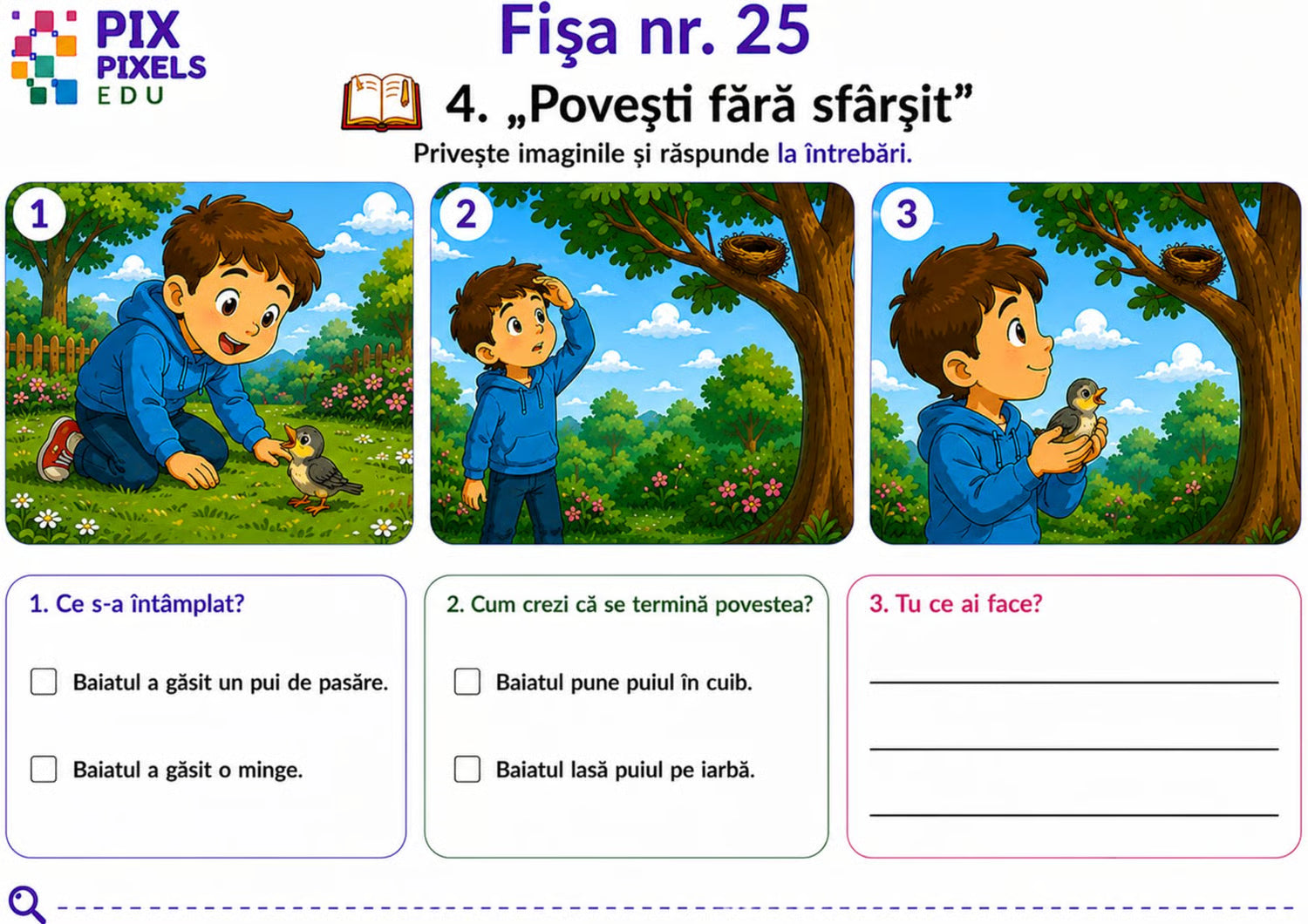 OBSERV.GÂNDESC. IMAGINEZ. 🧠📖 Caiet de dezvoltare a limbajului și gândirii logice