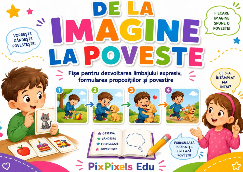 DE LA IMAGINE LA POVESTE