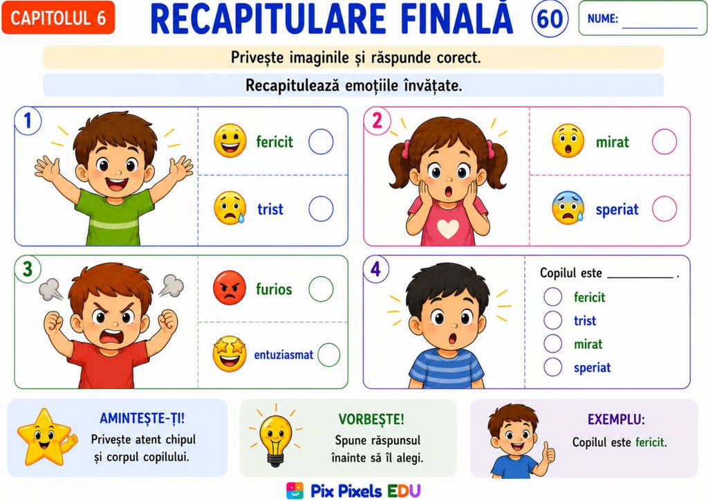 ÎNȚELEG ȘI SPUN Caiet de intervenție pentru dezvoltarea limbajului prin imagini