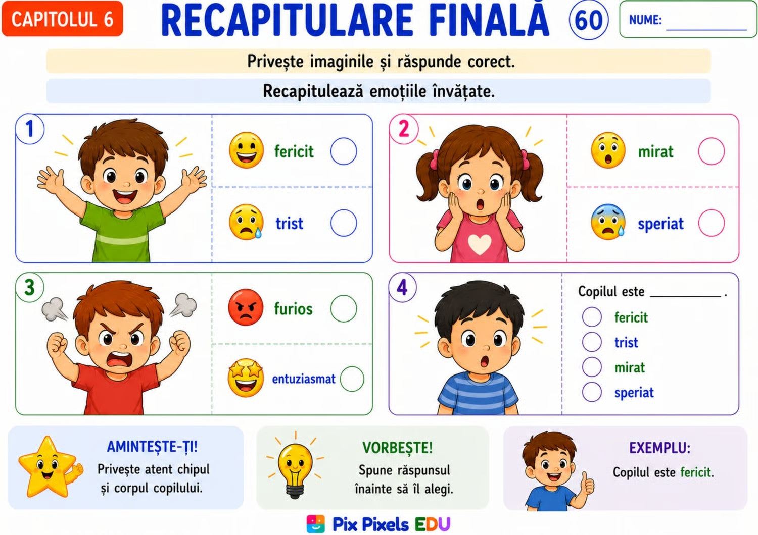 ÎNȚELEG ȘI SPUN Caiet de intervenție pentru dezvoltarea limbajului prin imagini