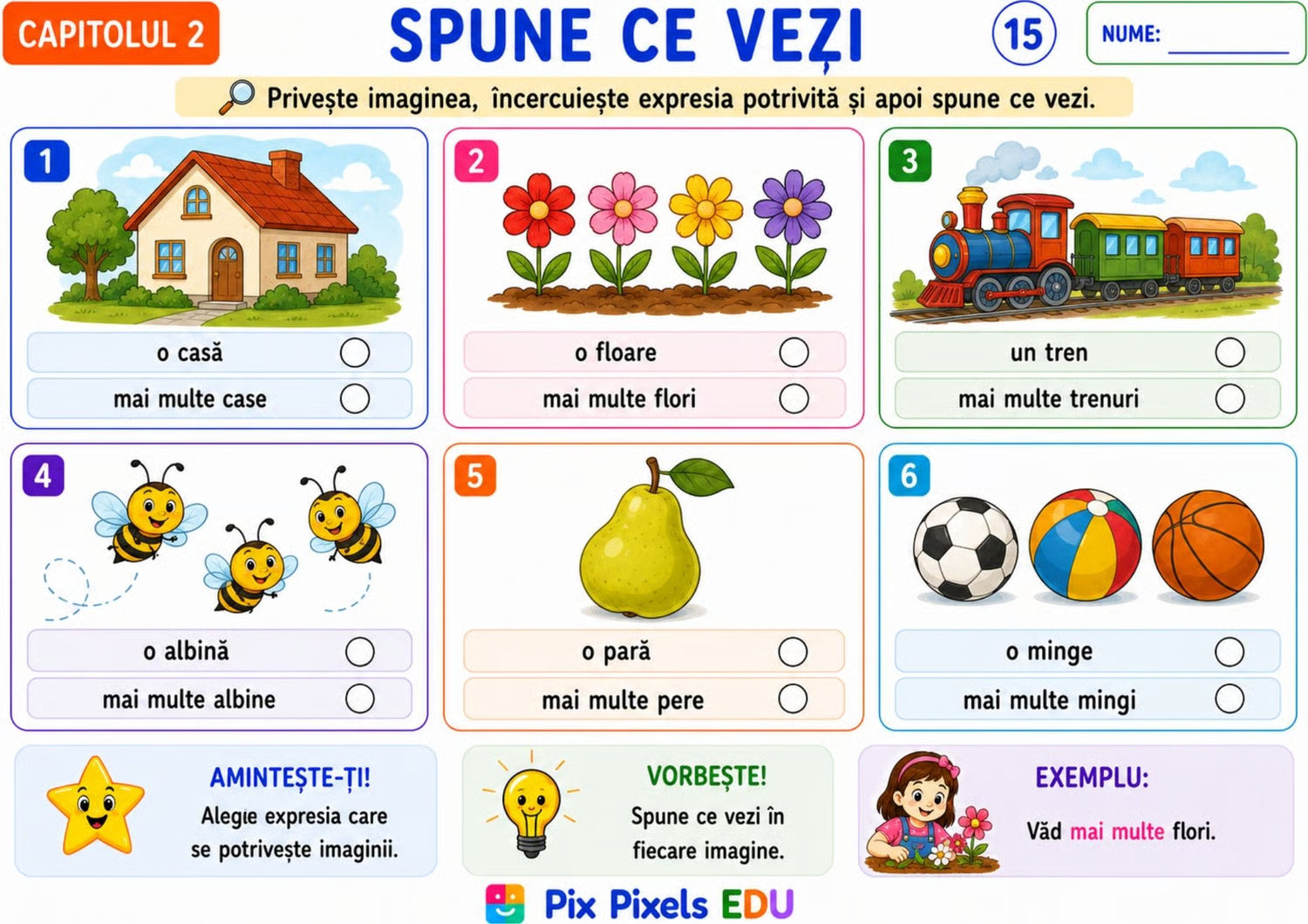 ÎNȚELEG ȘI SPUN Caiet de intervenție pentru dezvoltarea limbajului prin imagini